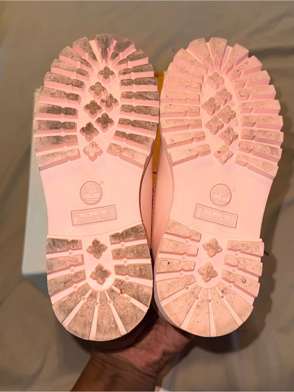 Timberland light pink